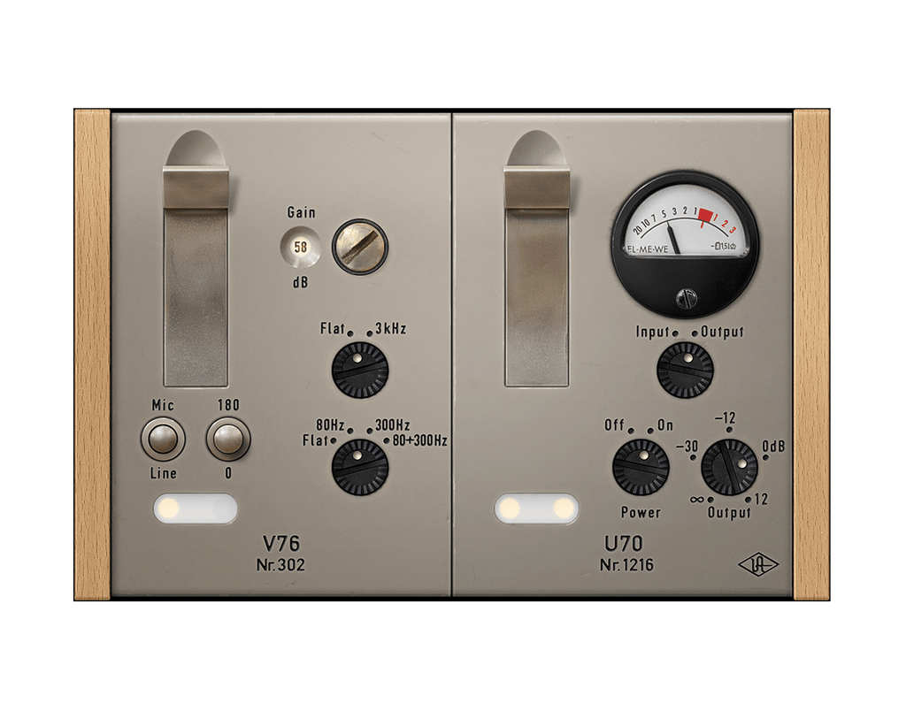 Universal Audio 4-710d Four-Channel Mic Pre — ANALOG HARDWARE series, view 3 of 3