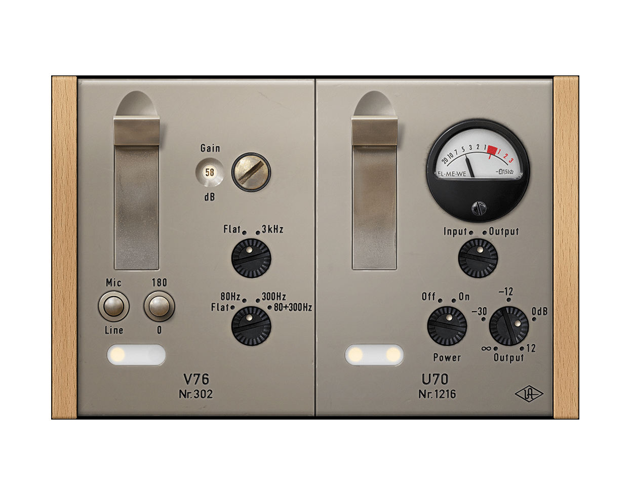 Universal Audio 4-710d Four-Channel Mic Pre — ANALOG HARDWARE series, view 3 of 3