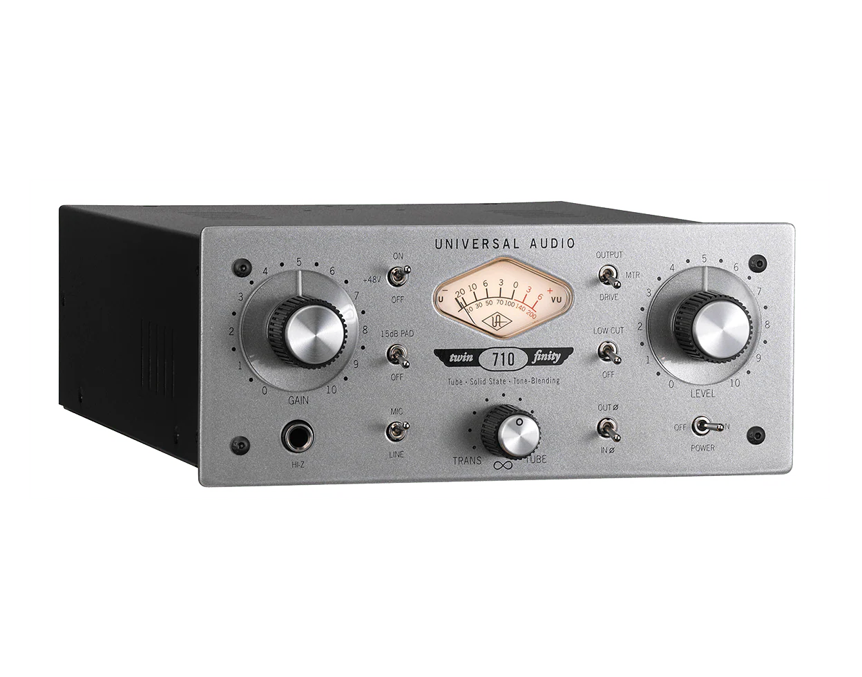 Universal Audio 710 Twin-Finity Single-Channel Mic Pre — ANALOG HARDWARE series, view 3 of 3