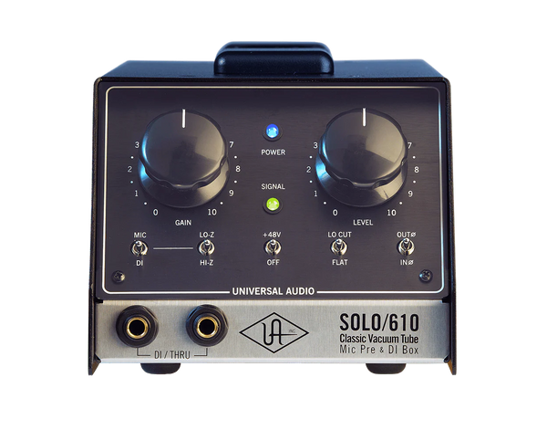 Universal Audio Solo/610 Classic Tube Single Channel Mic Pre — ANALOG HARDWARE series, view 1 of 2