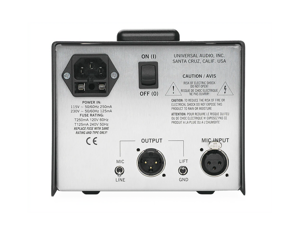 Universal Audio Solo/610 Classic Tube Single Channel Mic Pre — ANALOG HARDWARE series, view 2 of 2