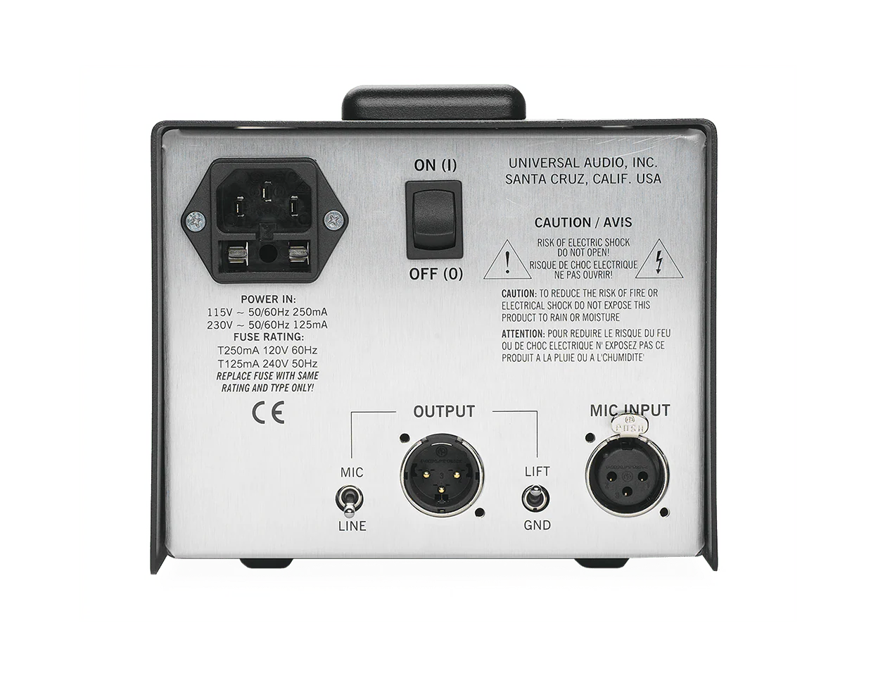 Universal Audio Solo/610 Classic Tube Single Channel Mic Pre — ANALOG HARDWARE series, view 2 of 2
