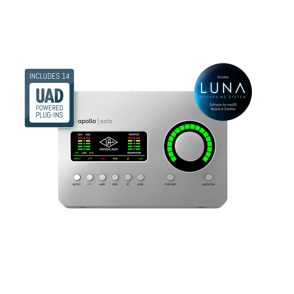 Universal Audio Apollo Solo USB Heritage Edition — APOLLO USB series, view 1 of 4