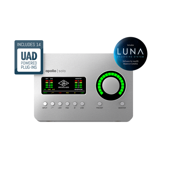 Universal Audio Apollo Solo USB Heritage Edition — APOLLO USB series, view 1 of 4