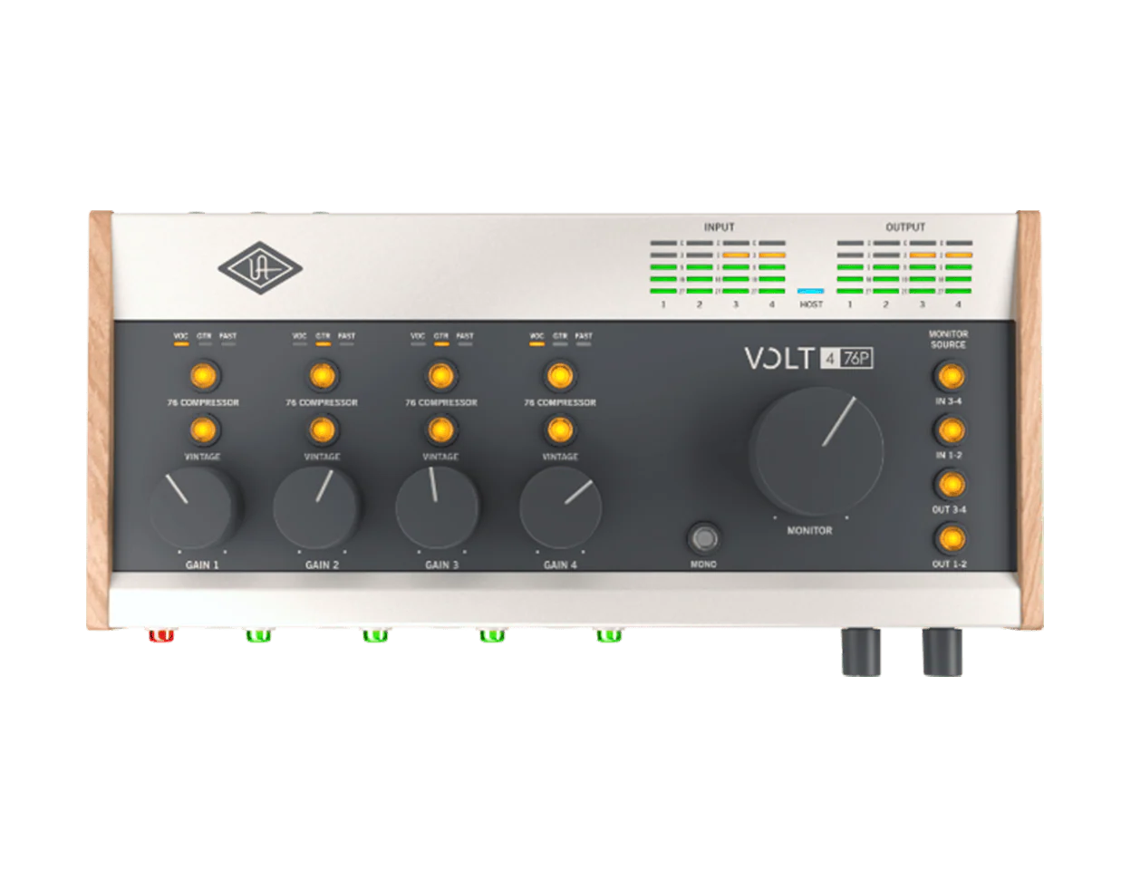 Universal Audio Volt 476P 4-in/4-out USB 2.0 Audio Interface — VOLT series, view 1 of 3
