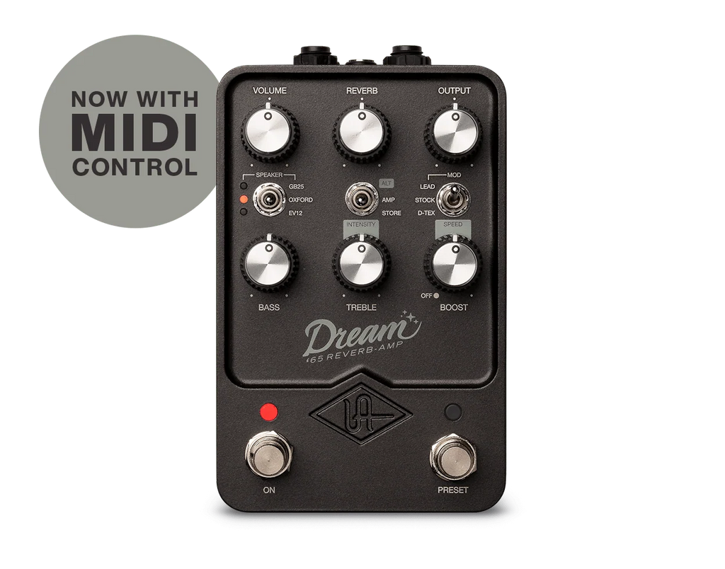 Universal Audio Dream '65 Reverb Amplifier — UAFX series, view 1 of 3