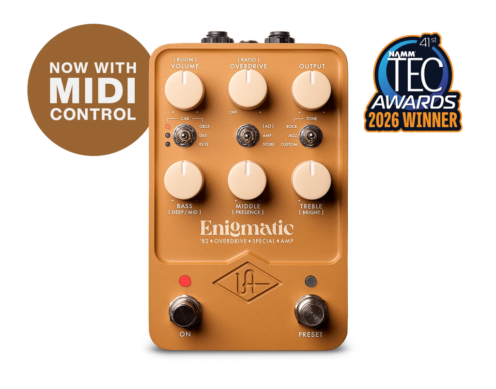 Universal Audio Enigmatic '82 Overdrive Special Amp — UAFX series, view 1 of 3