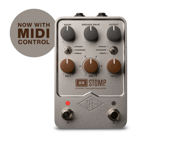 Universal Audio OX Stomp Dynamic Speaker Emulator — UAFX series, view 1 of 3