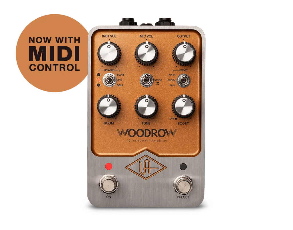 Universal Audio Woodrow '55 Instrument Amplifier — UAFX series, view 1 of 3