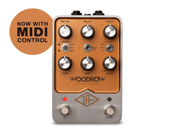 Universal Audio Woodrow '55 Instrument Amplifier — UAFX series, view 1 of 3