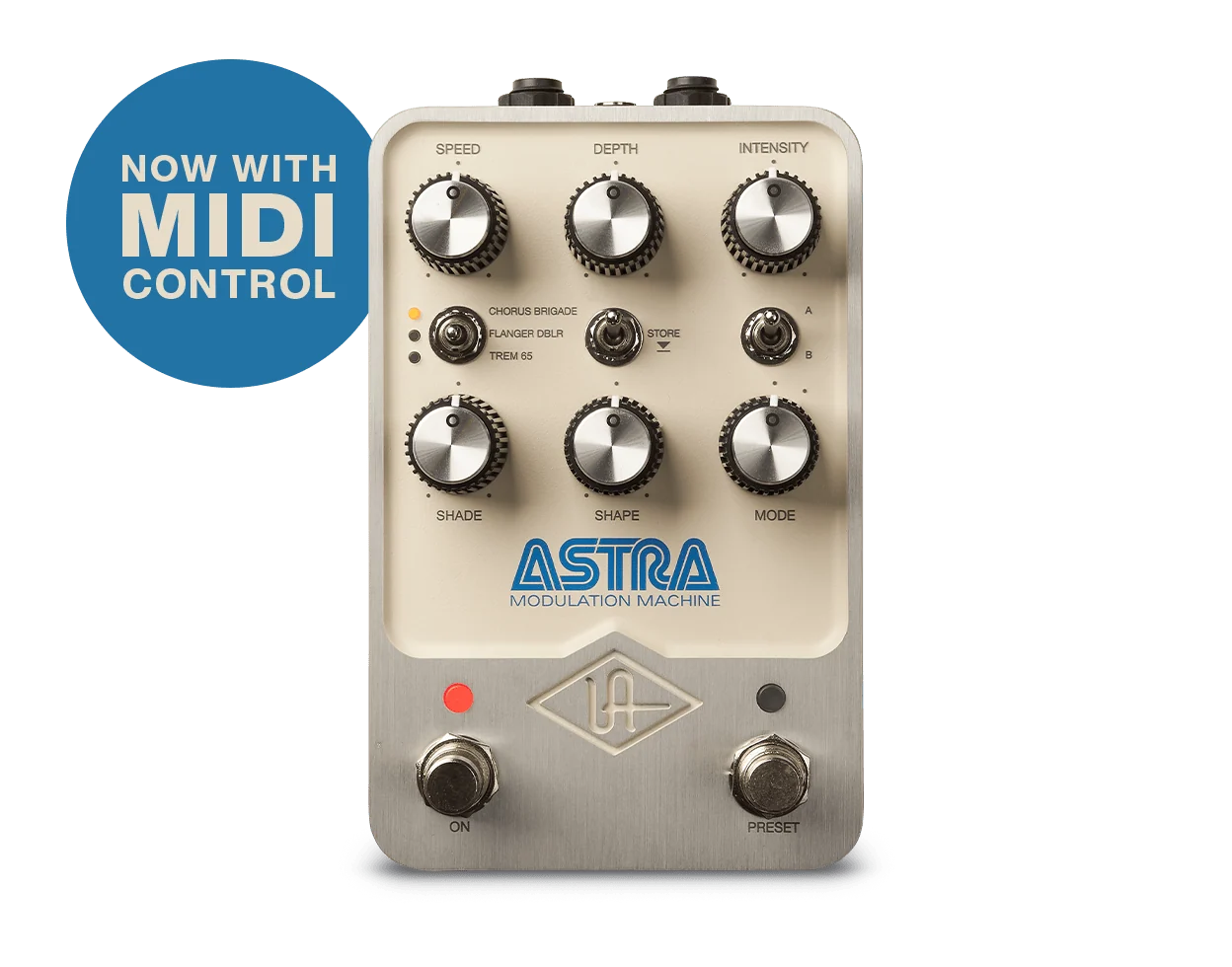 Universal Audio Astra Modulation Pedal — UAFX series, view 1 of 3