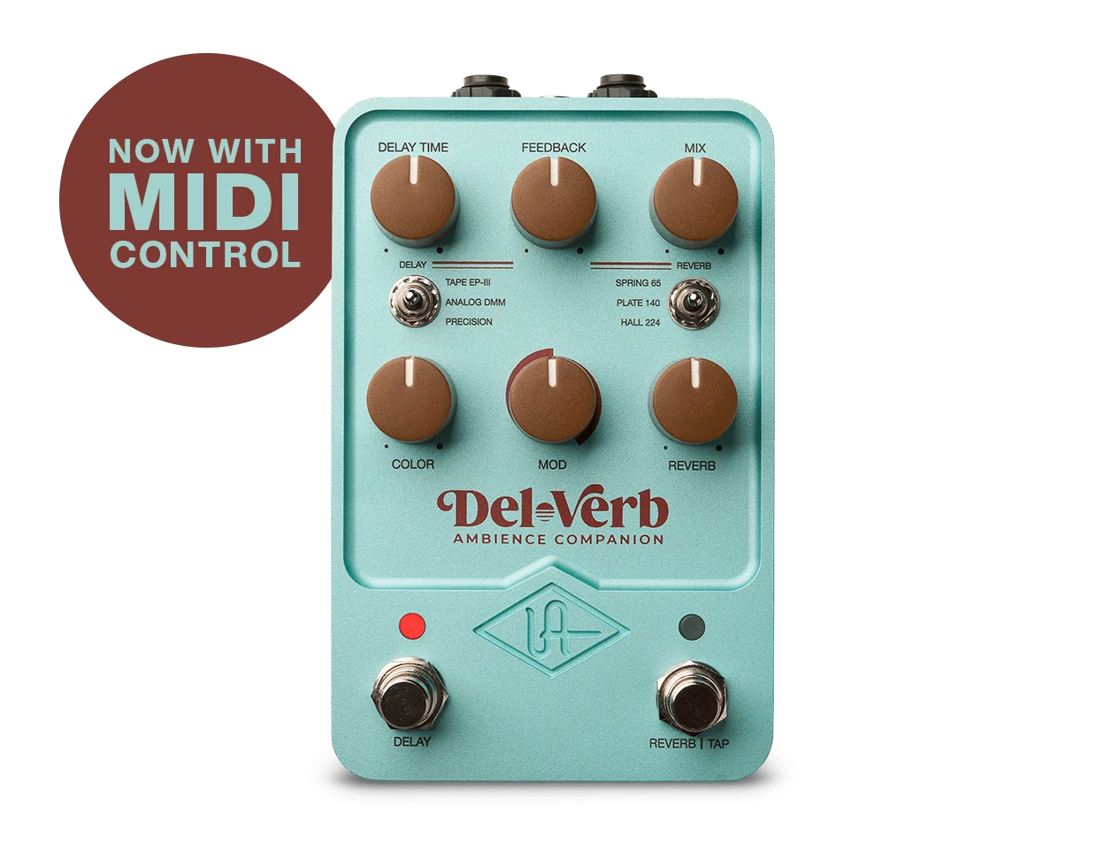 Universal Audio Del-Verb Ambience Companion — UAFX series, view 1 of 3