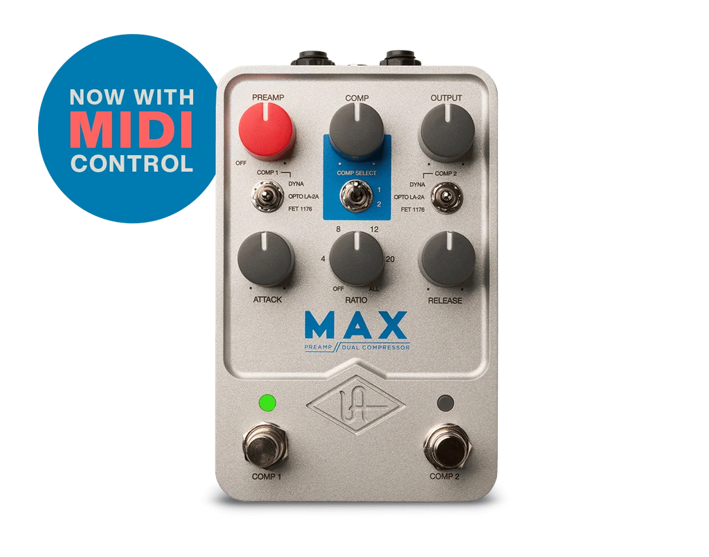Universal Audio MAX Preamp & Dual Compressor — UAFX series, view 1 of 3