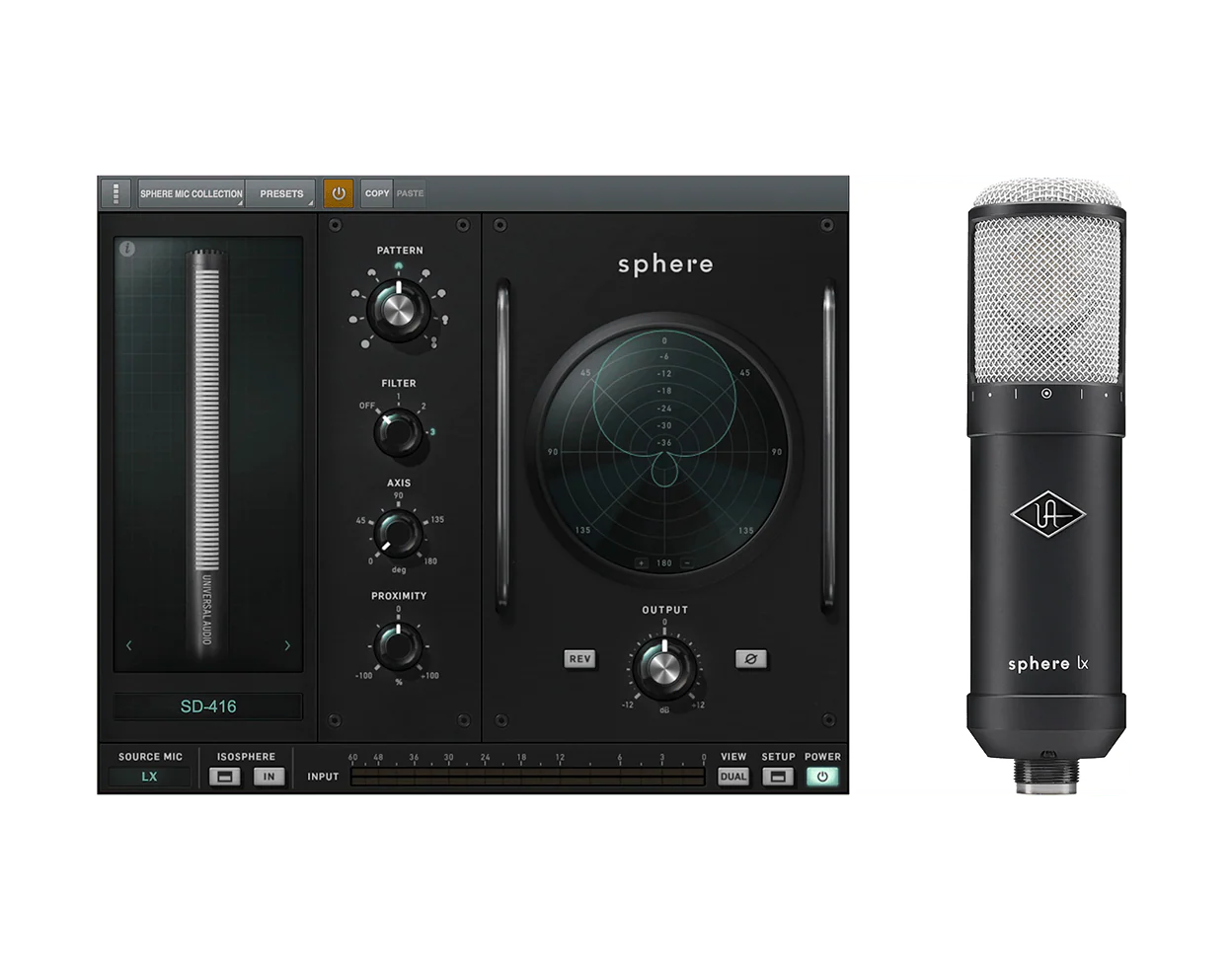 Universal Audio UA Sphere LX Microphone — MICROPHONES series, view 3 of 3