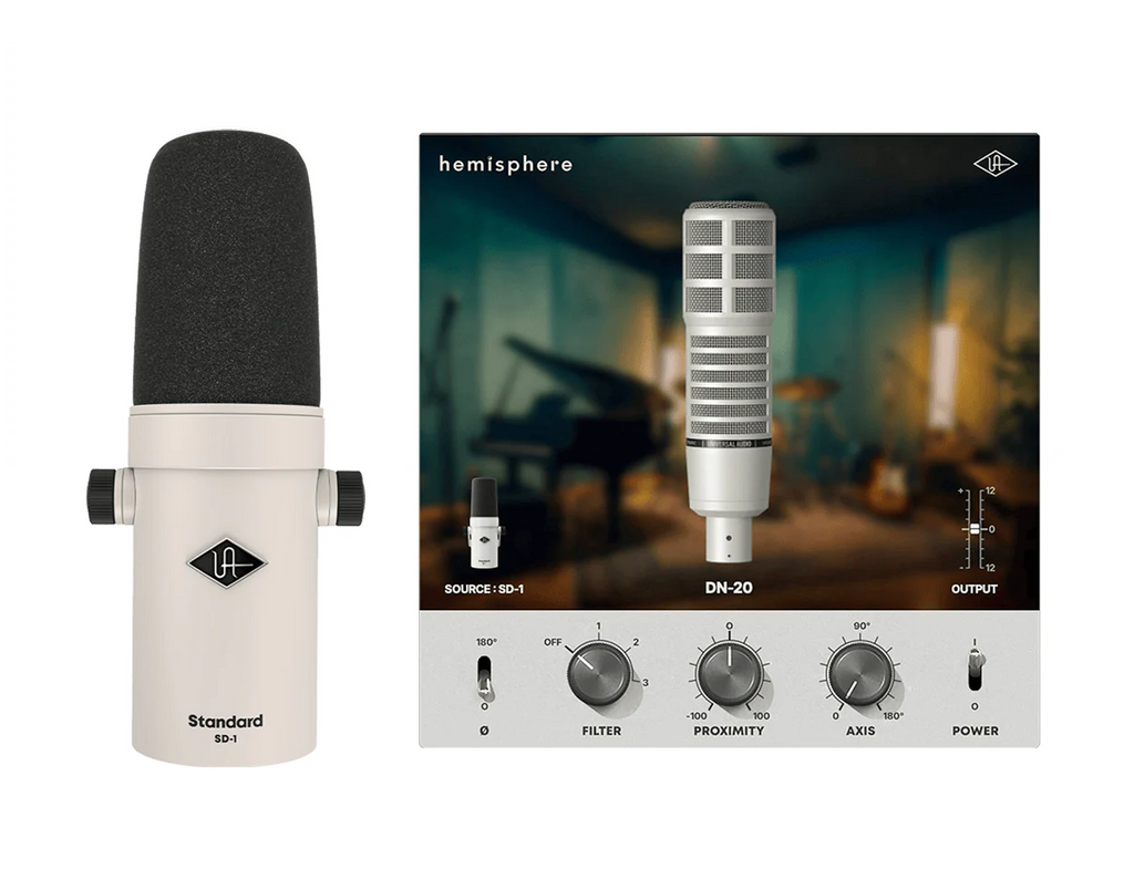 Universal Audio SD-1 Dynamic Microphone with Hemisphere Modeling — MICROPHONES series, view 7 of 7