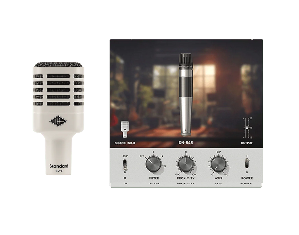 Universal Audio SD-3 Dynamic Microphone with Hemisphere Modeling — MICROPHONES series, view 4 of 5