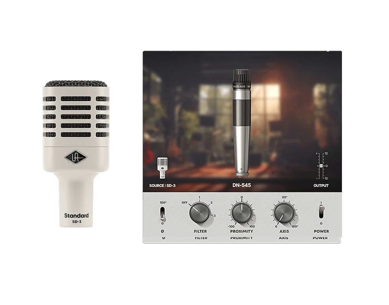 Universal Audio SD-3 Dynamic Microphone with Hemisphere Modeling — MICROPHONES series, view 4 of 5