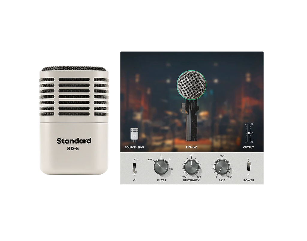 Universal Audio SD-5 Dynamic Microphone with Hemisphere Modeling — MICROPHONES series, view 4 of 4