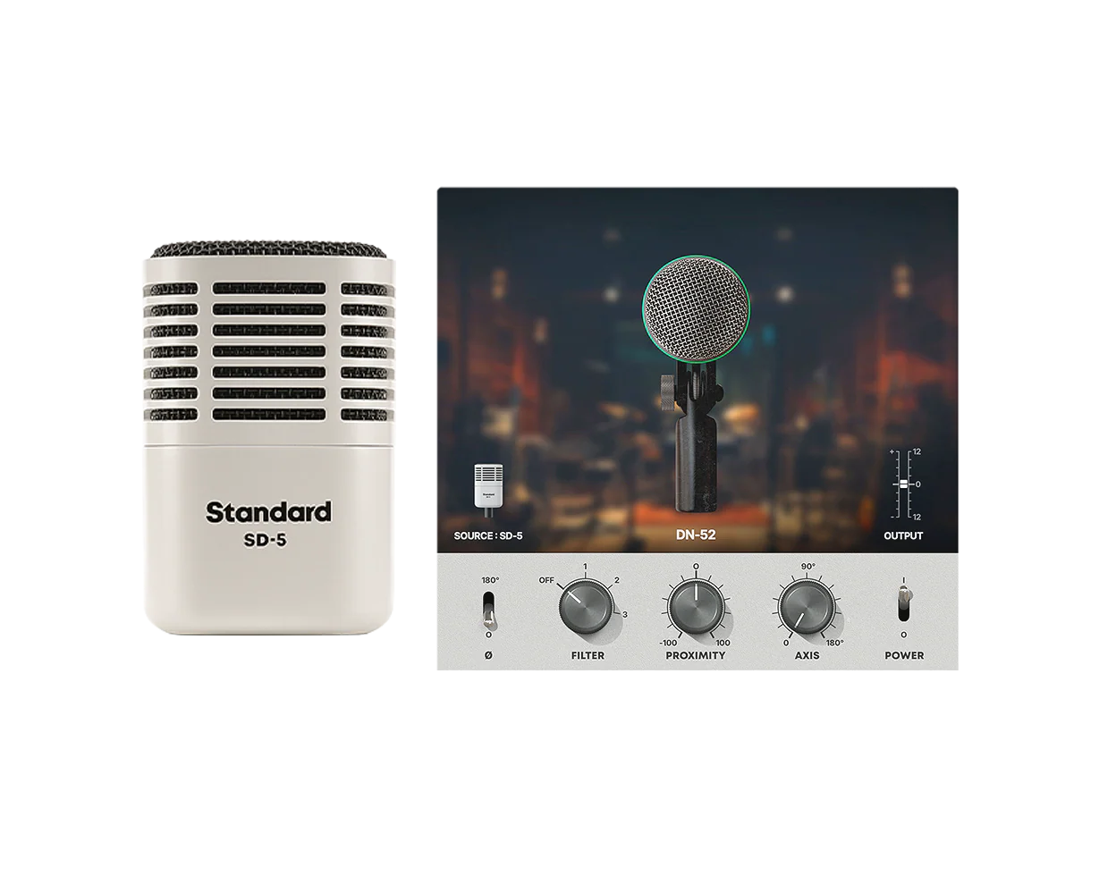 Universal Audio SD-5 Dynamic Microphone with Hemisphere Modeling — MICROPHONES series, view 4 of 4