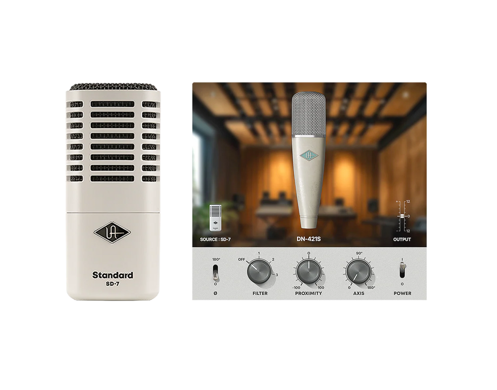 Universal Audio SD-7 Dynamic Microphone with Hemisphere Modeling — MICROPHONES series, view 3 of 3