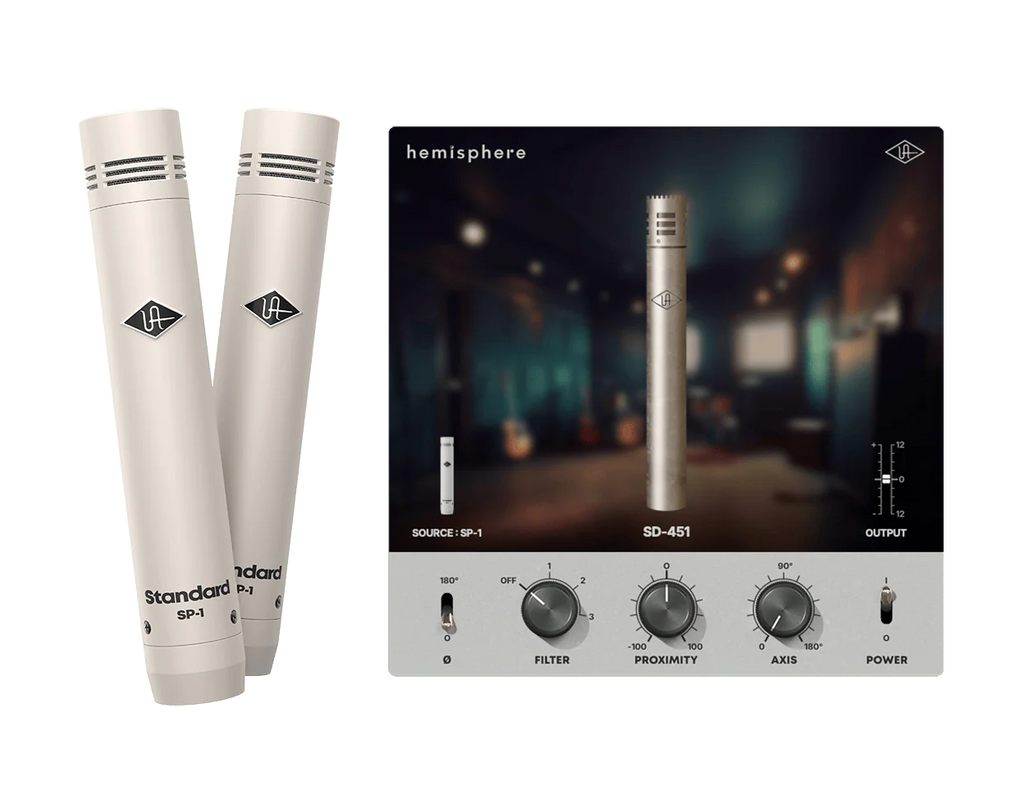 Universal Audio SP-1 Pencil Microphone Pair with Hemisphere Modeling — MICROPHONES series, view 6 of 6