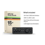 Universal Audio Volt 1 Gen 2 USB Audio Interface — UAD Volt Studio Bundle contents