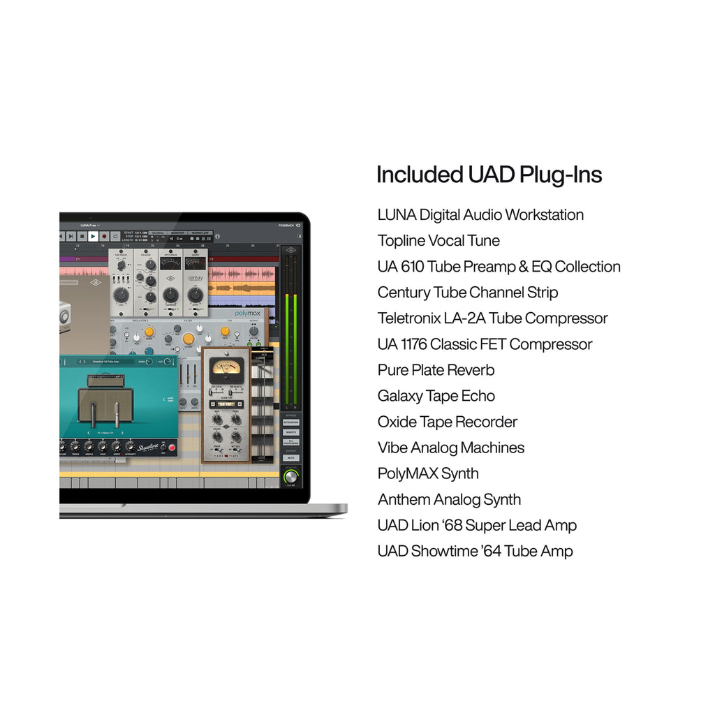 Universal Audio Volt 1 Gen 2 USB Audio Interface — included UAD plug-ins