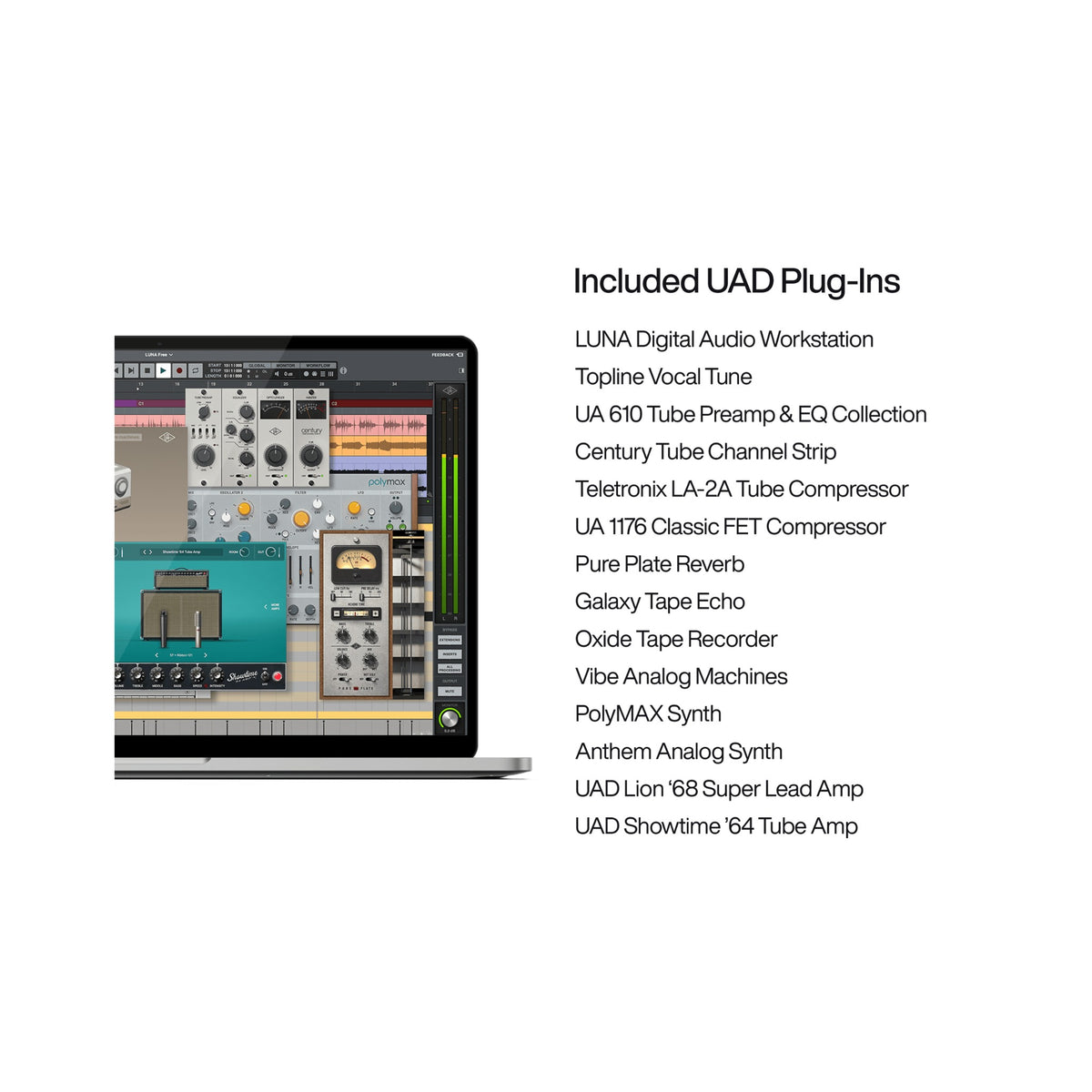 Universal Audio Volt 2 Max USB Audio Interface — included UAD plug-ins