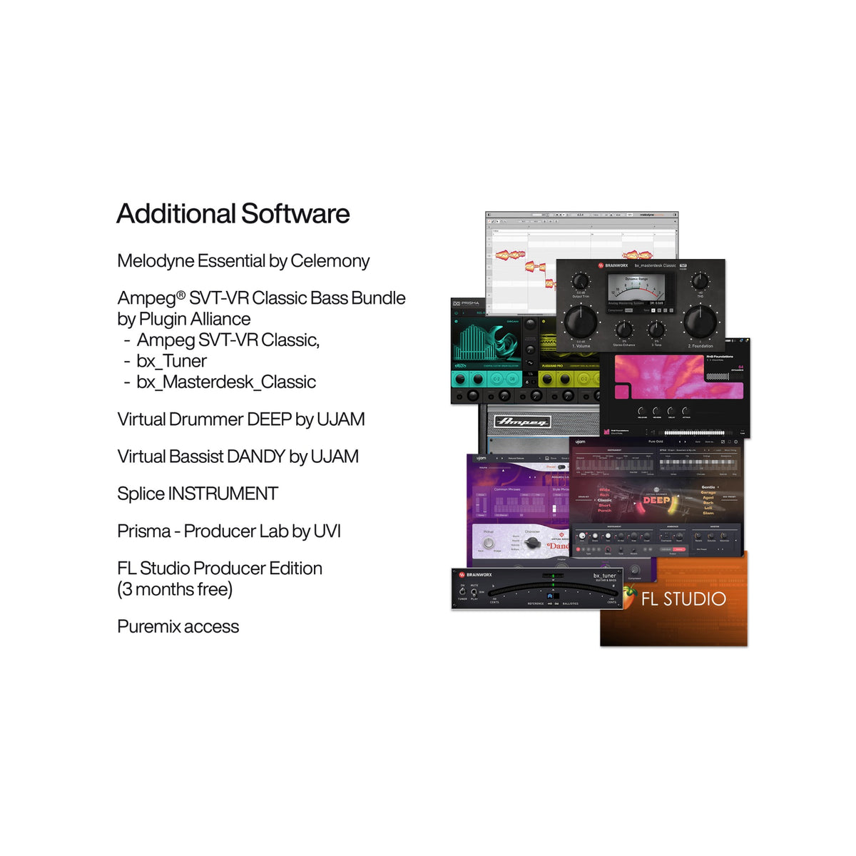Universal Audio Volt 2 Max USB Audio Interface — additional bundled software