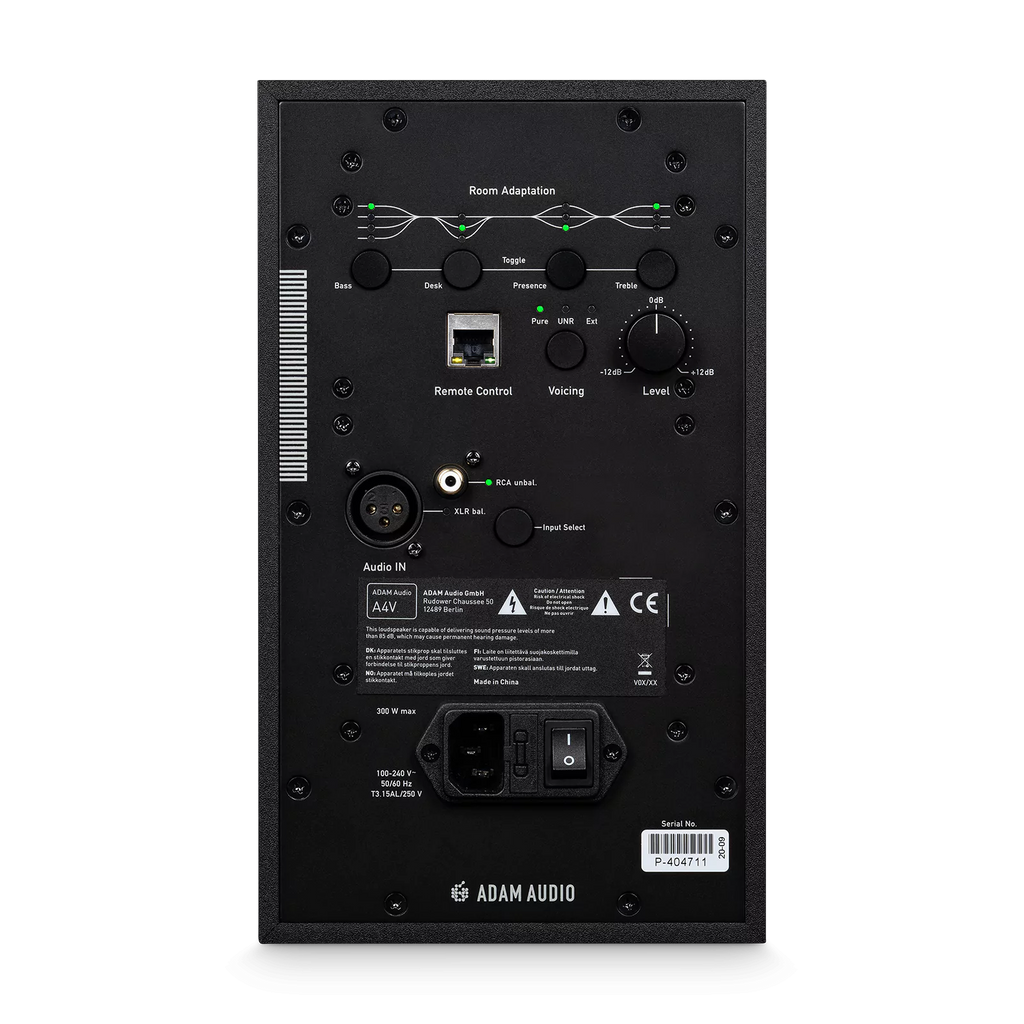 ADAM Audio A4V studio monitor, view 3