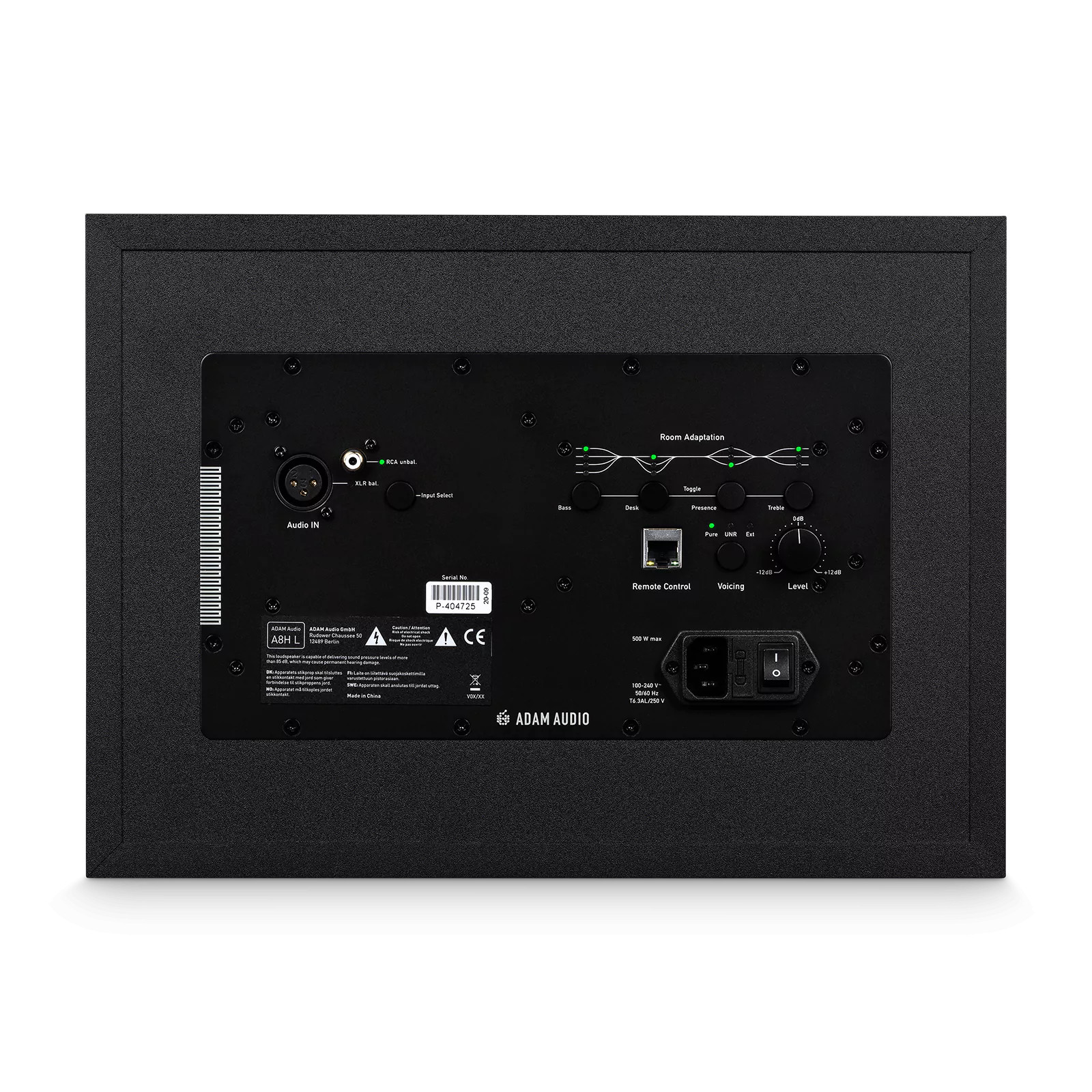 ADAM Audio A8H-B Side studio monitor, view 3