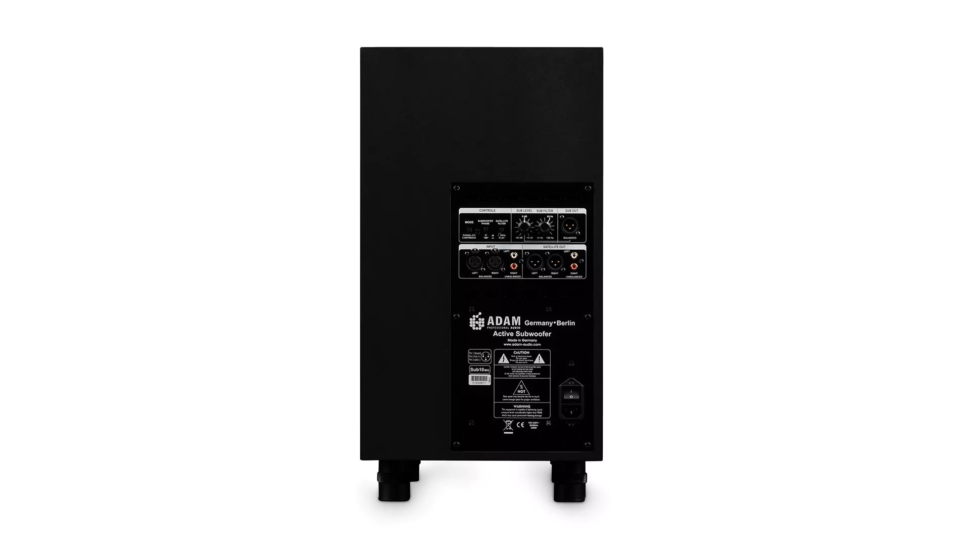 ADAM Audio Sub 10 subwoofer, view 3