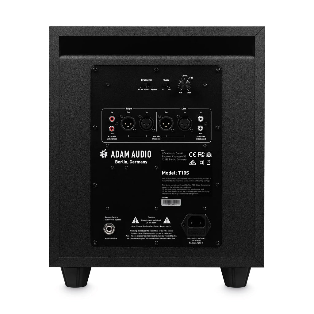 ADAM Audio T10S subwoofer, view 3