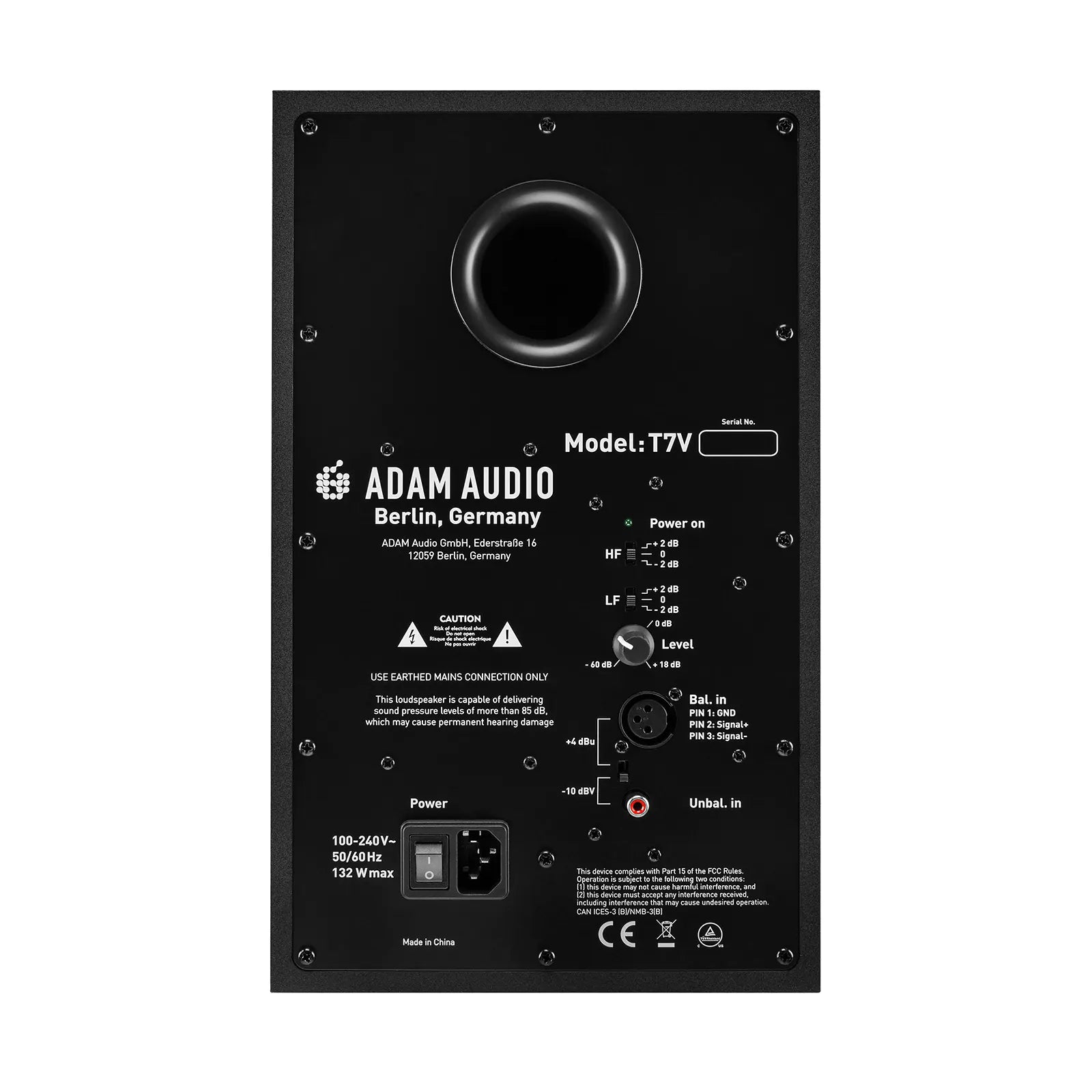 ADAM Audio T7V studio monitor, view 3