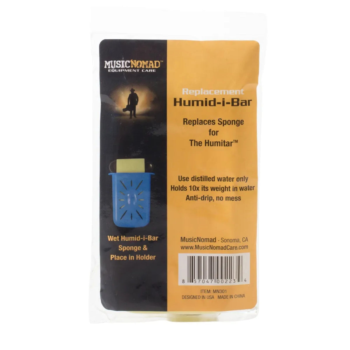 Music Nomad Humid-i-Bar Replacement Sponge for MN300 & MN303